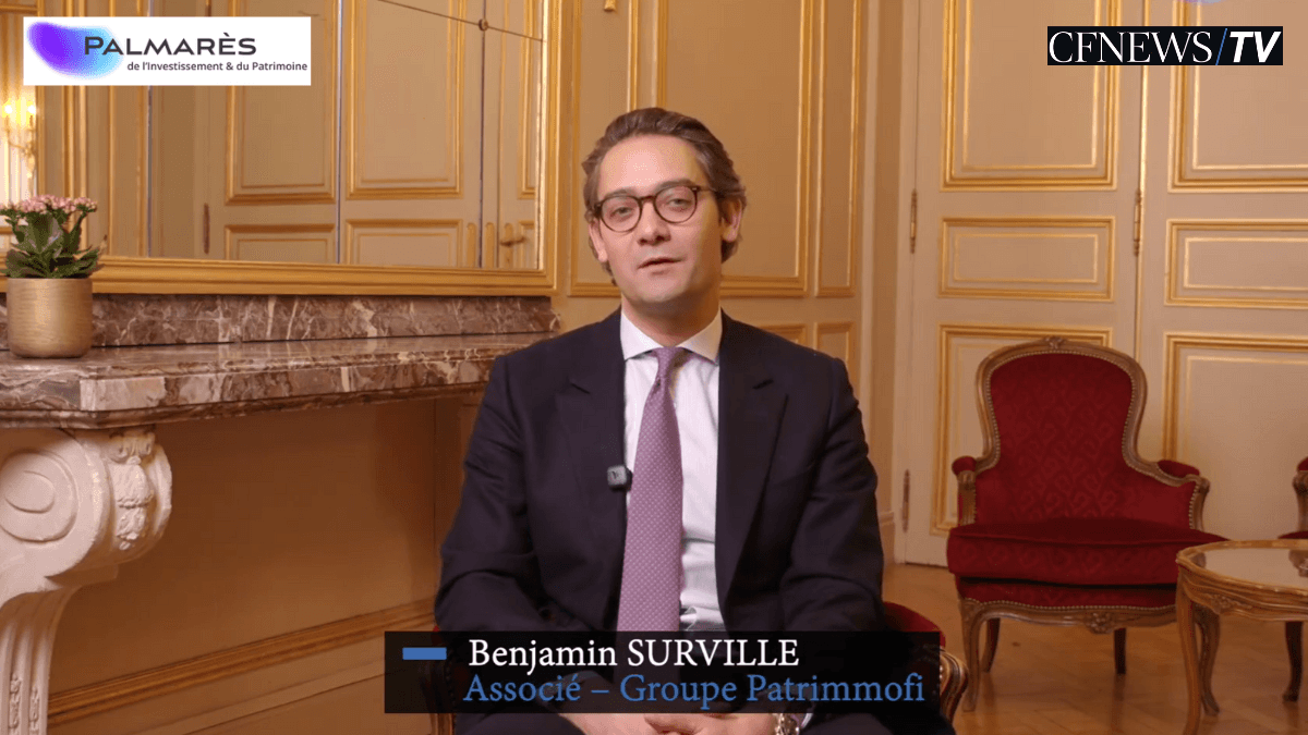 Palmarès de l'Investissement et du Patrimoine : Benjamin Surville, Patrimmofi récompensé dans la catégorie "Réseau CGP"