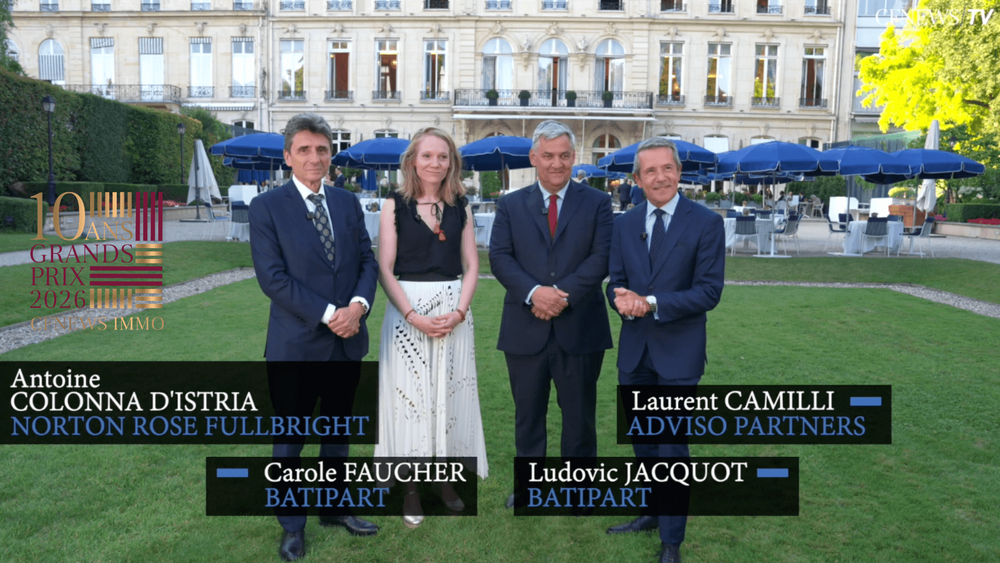 GP CFNEWS IMMO Paris 2026 : Prix de la "Meilleure Opération sur le marché de l'Hospitality"  Batipart
