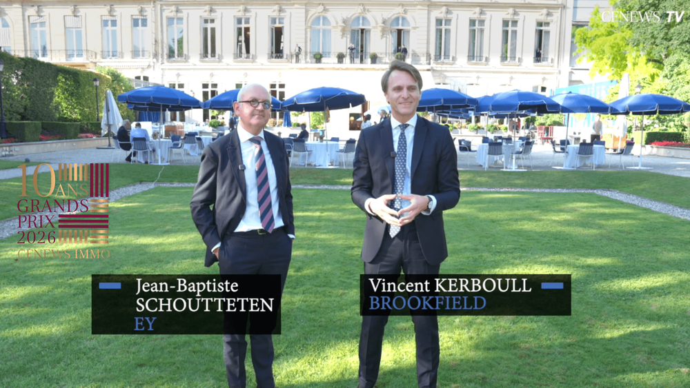 GP CFNEWS IMMO Paris 2026 : Prix de la "Meilleure Opération sur le marché du Commerce" Brookfield