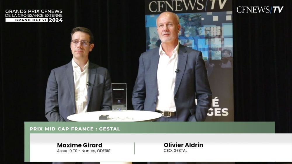Olivier Aldrin, Gestal (Lauréat) et Maxime Girard, Oderis – Prix Mid Cap France