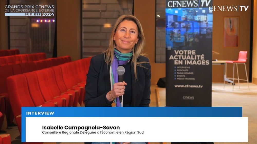 Isabelle Campagnola-Savon, Conseillère Régionale Déléguée à l’Économie en Région Sud