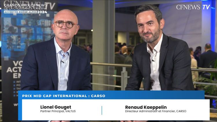 Renaud Kaeppelin, Carso (Lauréat), Lionel Gouget, Valtus – Prix « Mid Cap International »