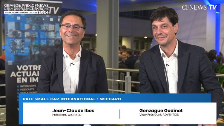Jean-Claude Ibos, Wichard (Lauréat), Gonzague Godinot, Advention – Prix « Small Cap International »