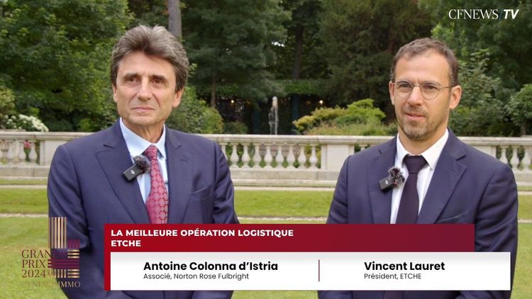 Vincent Lauret, Etche (Lauréat) et Antoine Colonna d’Istria, Norton Rose Fulbright – Prix “meilleure opération Logistique”