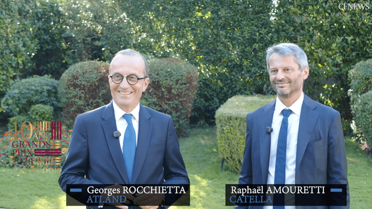 GP CFNEWS IMMO Paris 2026 : Raphaël AMOURETTI et Georges ROCCHIETTA, ATLAND reçoit le "Prix Spécial 10 ans"