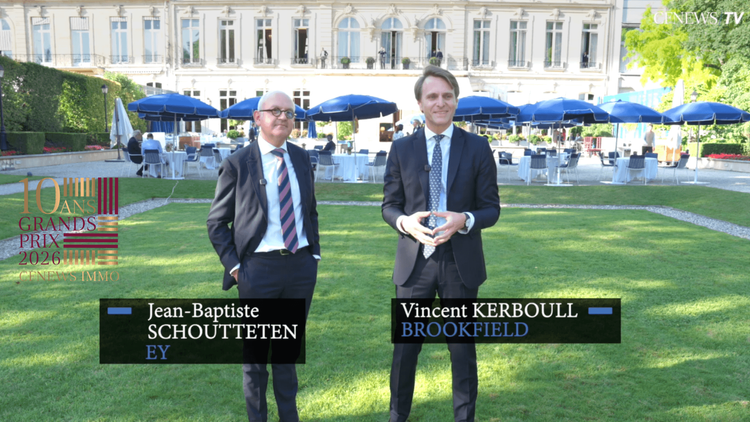 GP CFNEWS IMMO Paris 2026 : Prix de la "Meilleure Opération sur le marché du Commerce" Brookfield