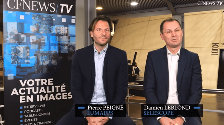 GP CFNEWS AuRA 2025 - Prix Spécial du Jury : Pierre Peigné, LumApps (lauréat) et Damien Leblond, Selescope