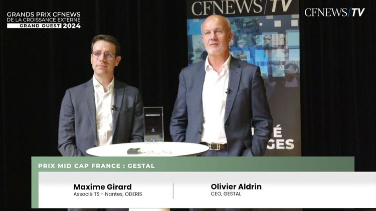 Olivier Aldrin, Gestal (Lauréat) et Maxime Girard, Oderis – Prix Mid Cap France