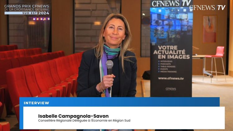 Isabelle Campagnola-Savon, Conseillère Régionale Déléguée à l’Économie en Région Sud