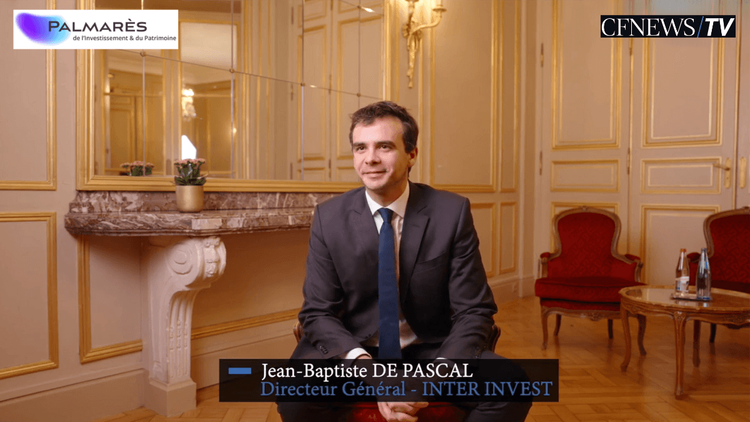 Palmarès de l'Investissement et du Patrimoine (2è édition) : Jean-Baptiste de Pascal, Directeur Général, Inter Invest