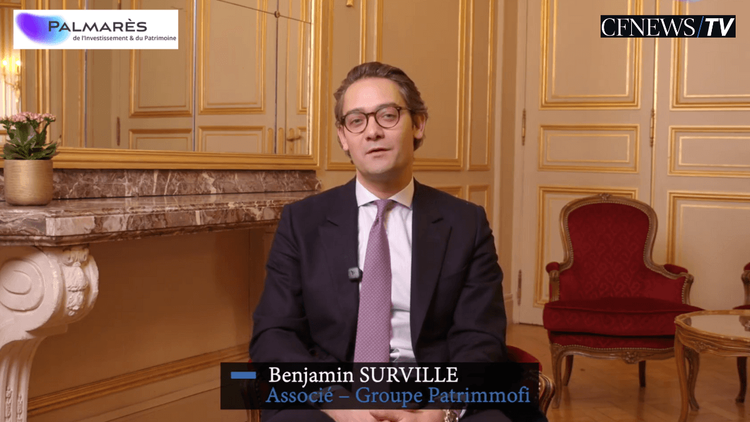 Palmarès de l'Investissement et du Patrimoine : Benjamin Surville, Patrimmofi récompensé dans la catégorie "Réseau CGP"