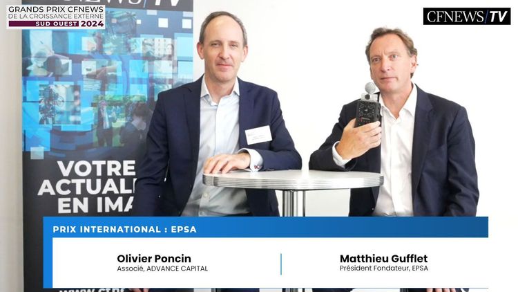 Matthieu Gufflet et Olivier Poncin, EPSA remporte le Prix “International”
