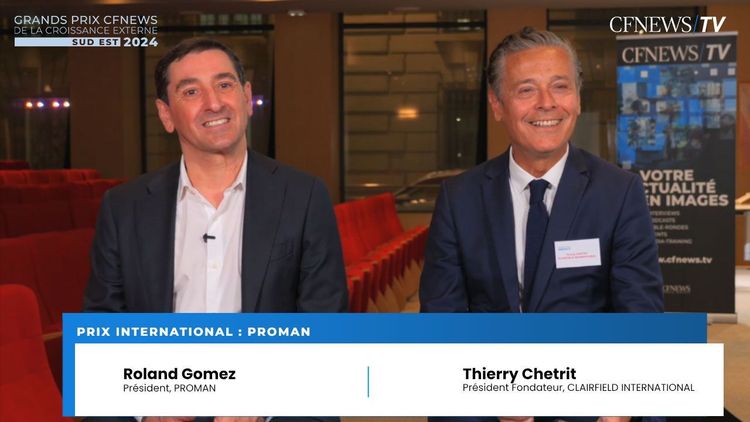 Roland Gomez et Thierry Chetrit, Proman, primé dans la catégorie “International”