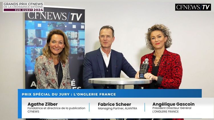 Angélique Gascoin, Agathe Zilber, Fabrice Scheer, L’Onglerie France reçoit le Prix Spécial du Jury