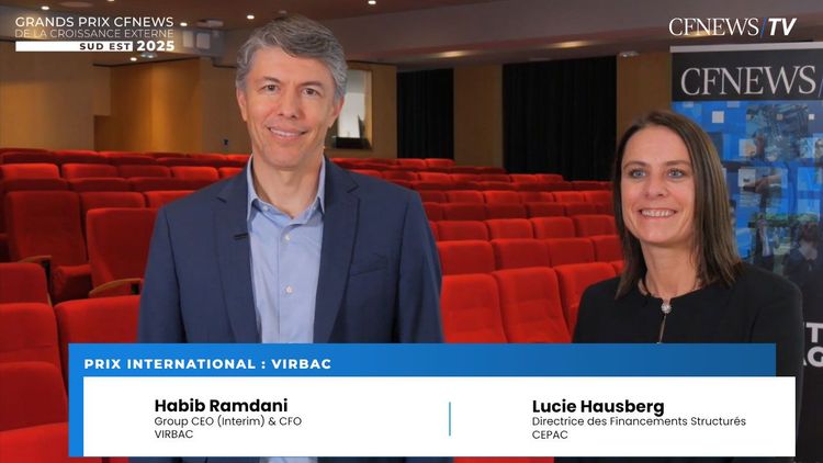 GP CFNEWS Sud-Est 2025 : Habib Ramdani et Lucie Hausberg, Virbac, primé dans la catégorie “International”