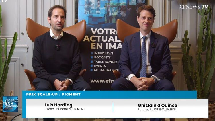 Luis Harding, Pigment (Lauréat) et Ghislain d’Ouince, Aurys Evaluation – Prix Scale-Up