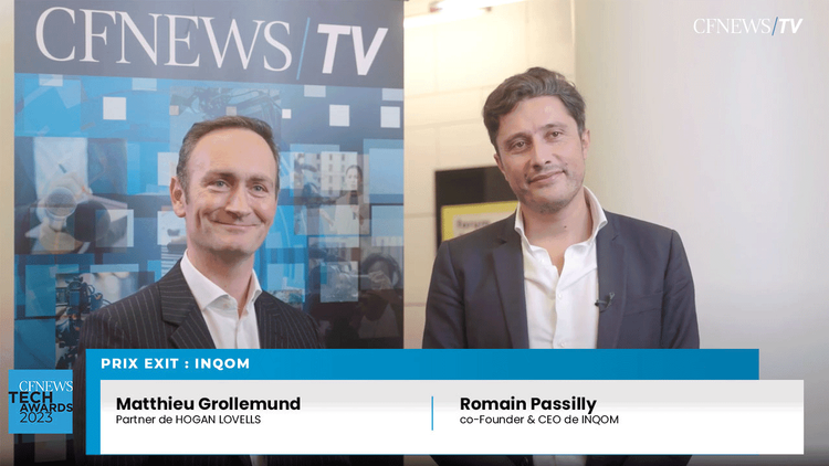 Matthieu Grollemund et Romain Passilly – Inqom reçoit le Prix « Exit »