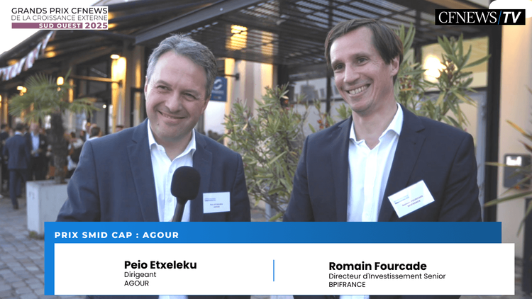GP CFNEWS Sud-Ouest 2025 : Peio Etxeleku (Lauréat), Romain Fourcade, Agour primé dans la catégorie “Smid Cap”