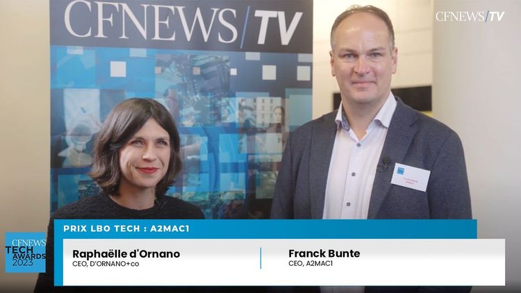 Raphaëlle d’Ornano et Frank Bunte – A2MAC1, récompensé dans la catégorie « LBO Tech »